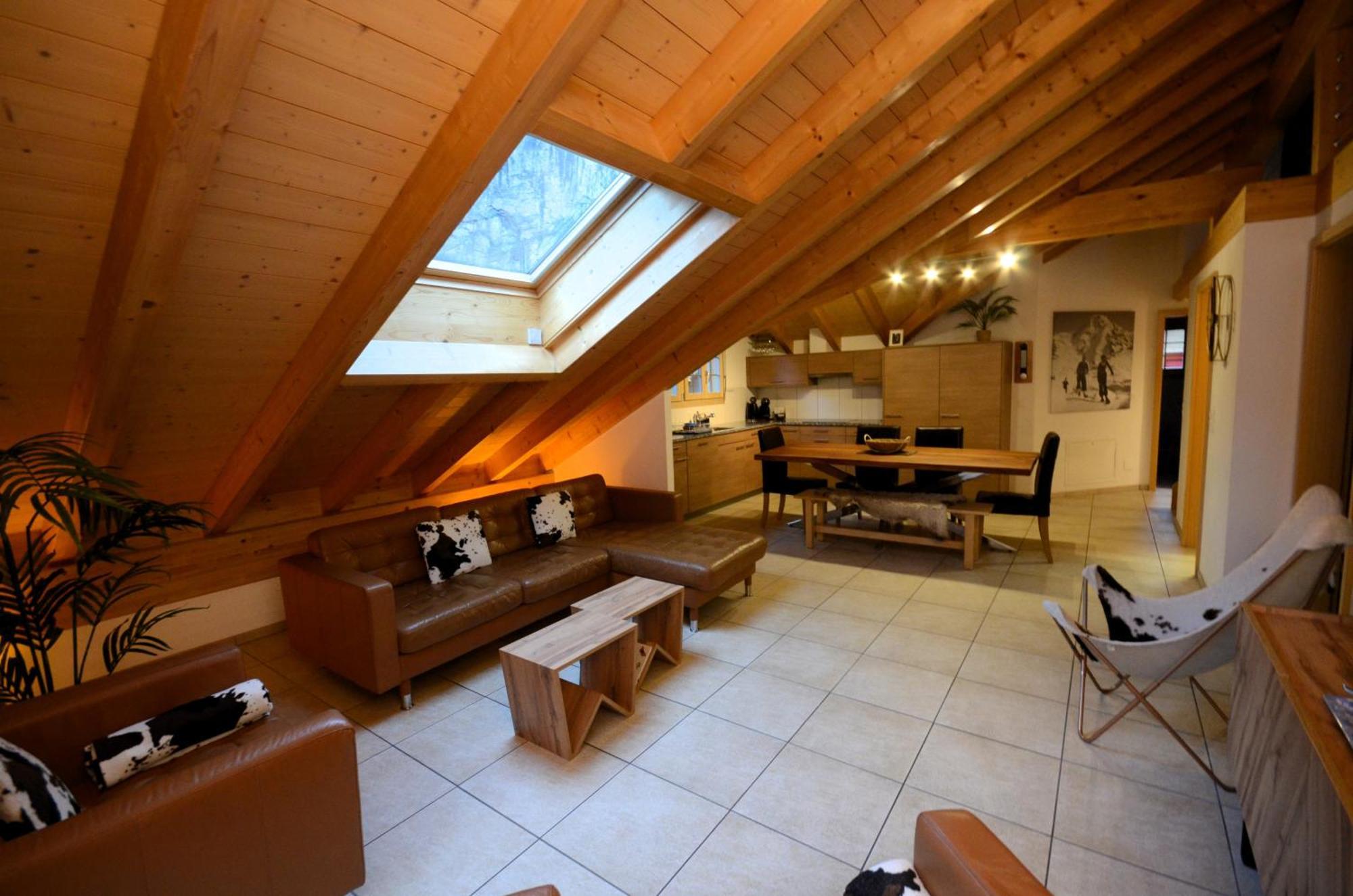 Luxury Penthouse Apartment Lauterbrunnen Exteriér fotografie